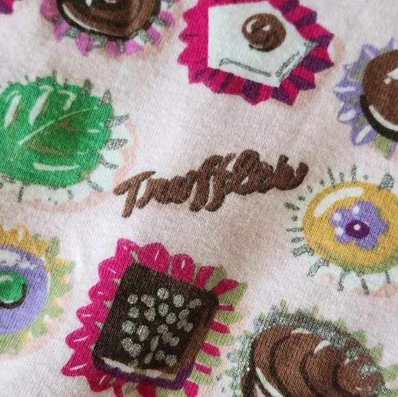 Rare Nick & Nora Valentines Day Chocolate Sweet Treats Pajama Pants Sz XL - Picture 6 of 7